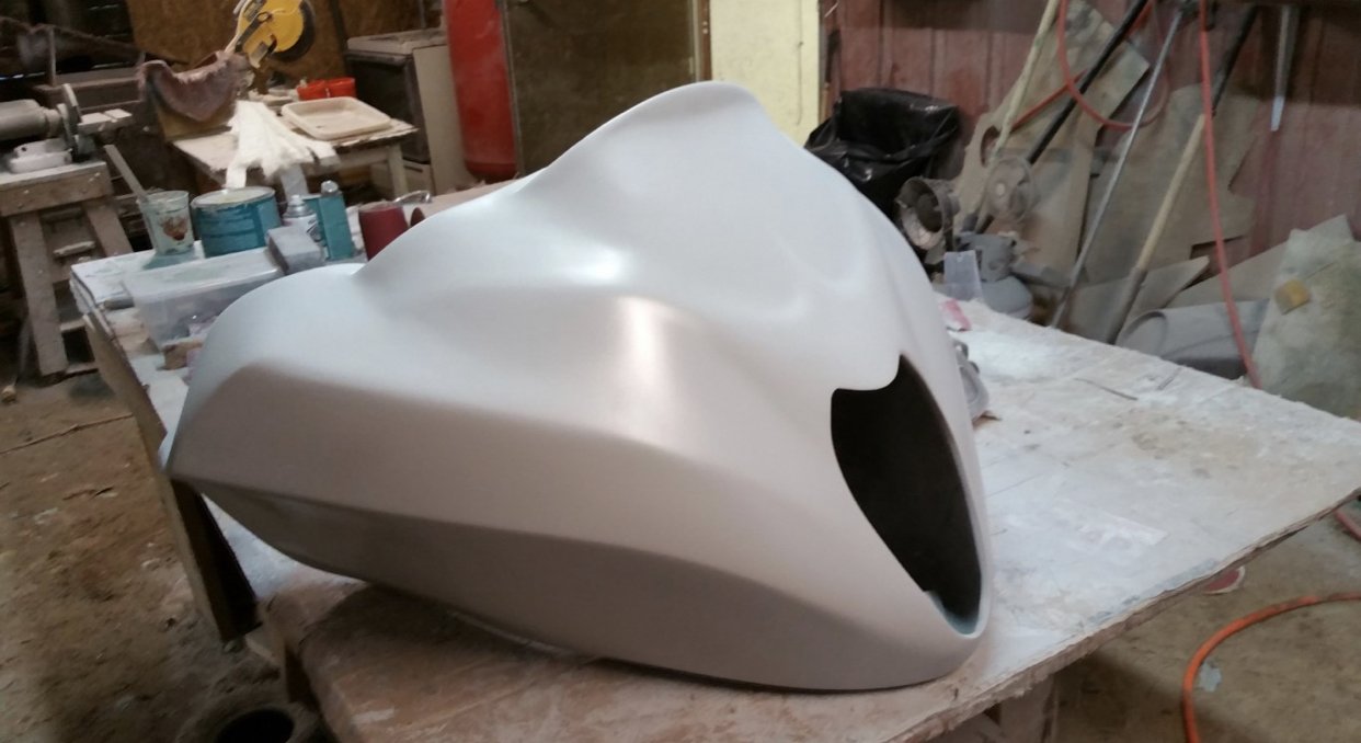 Suzuki M109 Front Fairing - Dirty South Design "Hayabusa-Style" Front Fairing ( Inner / Outer )