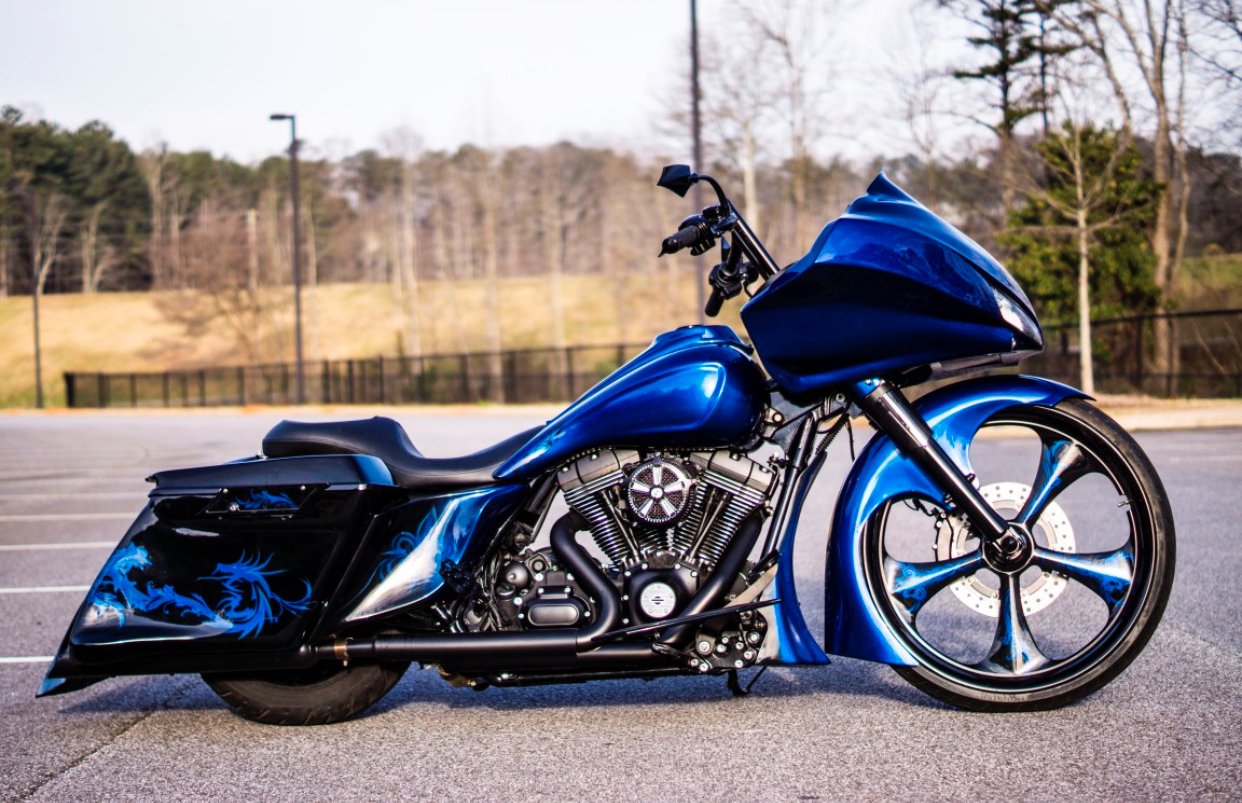 Motorcycle Front Fender - The 26" Semi-Wrapped "Hybrid" Front Fender is Universal Fitment