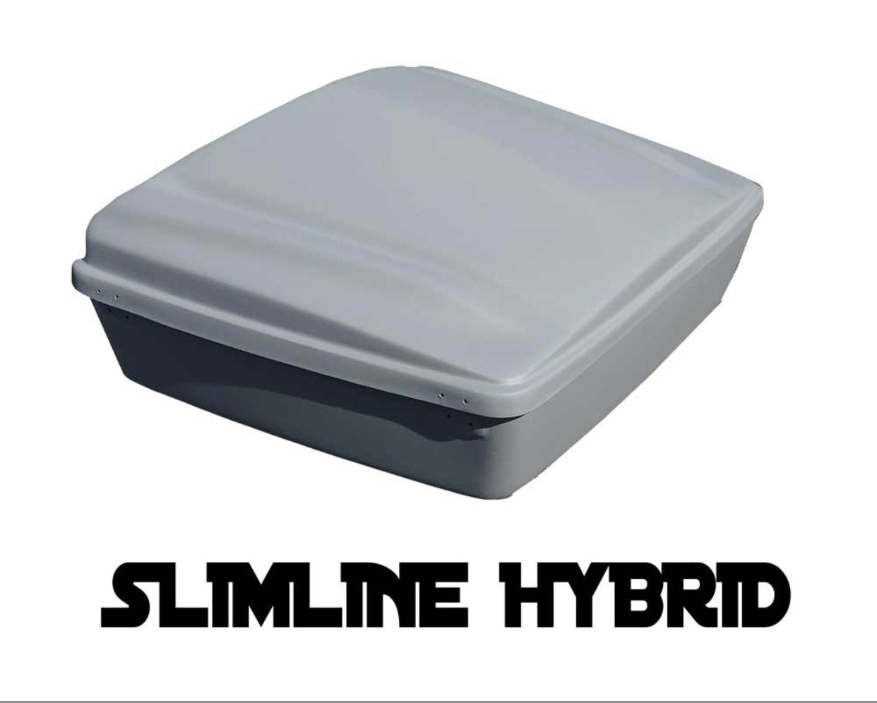 Motorcycle Trunk - The "Slimline HYBRID" Razor Tour Pack is Universal Fitment (Height 10")