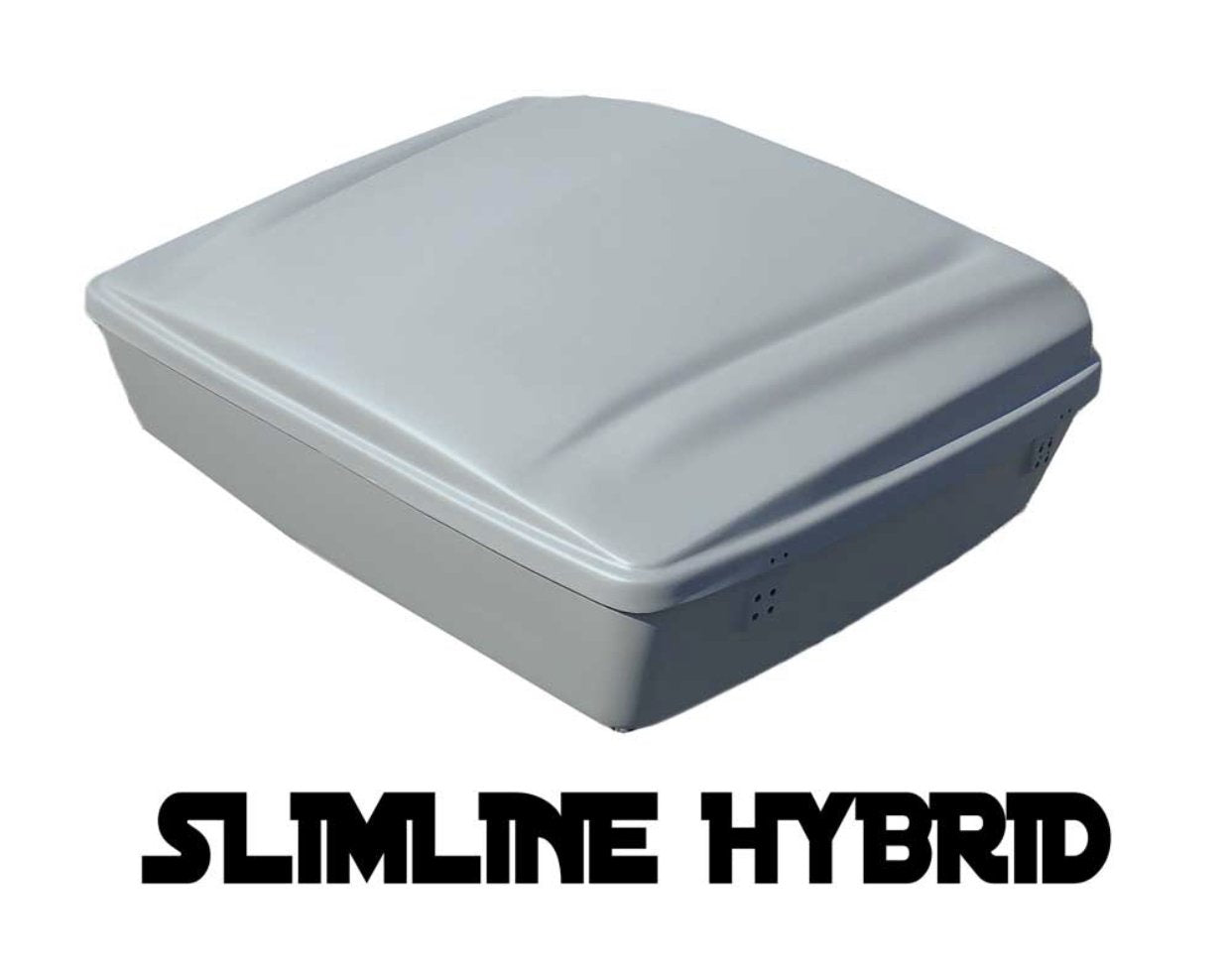 Motorcycle Trunk - The "Slimline HYBRID" Razor Tour Pack is Universal Fitment (Height 10")