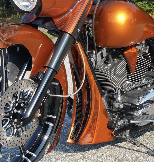 Harley Davidson Chin Spoiler - HD Touring "Diablo" Chin Spoiler fits 1999 - 2021