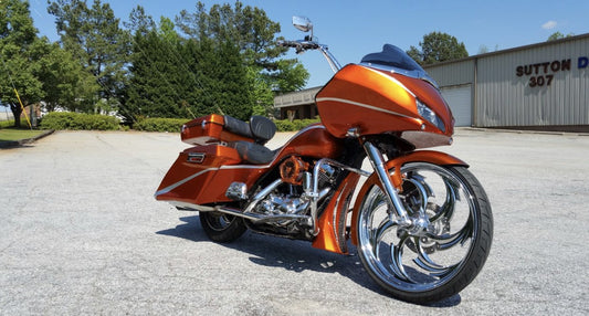 Harley Davidson Chin Spoiler - HD Touring "Diablo" Chin Spoiler fits 1999 - 2021