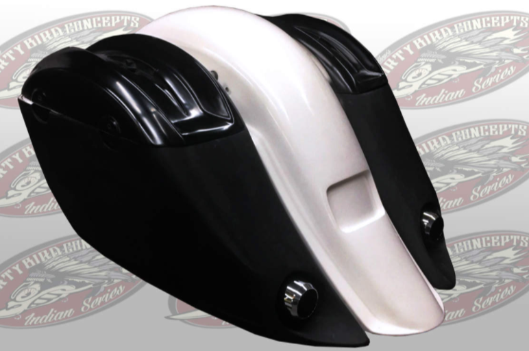 Indian Motorcycle Rear Fender & Saddlebags Set - Indian Hatchet Ass End 4.5″ 2014 To 2020