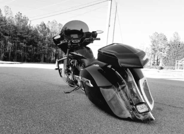 Victory Rear Fender & Saddlebags Set - The "Assassins Tail" fits Victory Touring Bikes